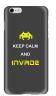 Stylizedd Apple iPhone 6/ 6S Plus Premium Slim Snap case cover Gloss Finish - Keep calm and invade