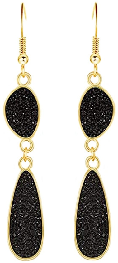 Aiwanto Beautiful Earring Women&#39;s Earrings Gift Black Earrings