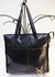 Magari Women's Fashion Simple Square Handbag (Black - Grey)