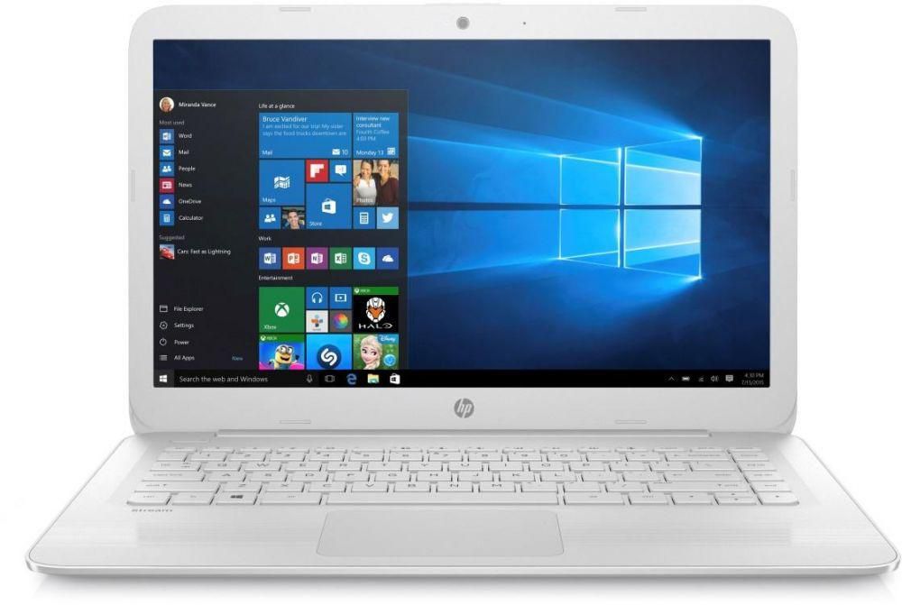 HP Laptop 14 Inch ,32 GB,4 GB RAM,Intel Celeron,Windows,White - 14-ax010nd