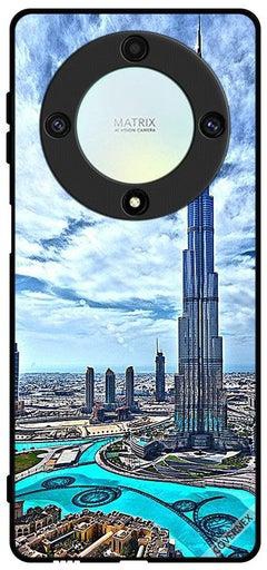 Protective Case Cover For Honor X9a Burj Khalifa Tower Touching Clouds