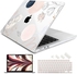 Frosted/Clear Print Hard Case For MacBook Pro Air M2 M1 2022 2020 A2681 A2338 A