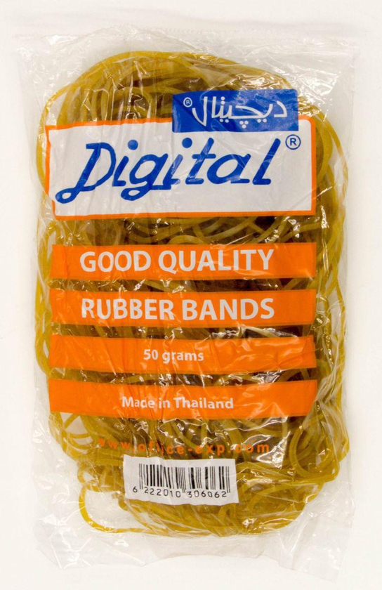 Digital Rubber Band Pack, 50gm