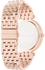 Michael Kors Darci Women's Rose Gold Dial Stainless Steel Band Watch - MK3192