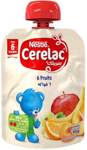 Crerelac 6 fruits  90 g