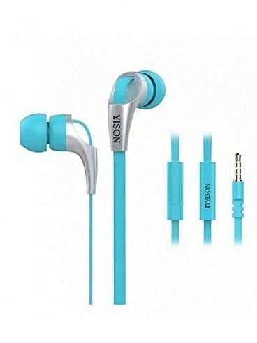 Yison CX330 - Stereo Wired In-Ear Earphone with Mic - Blue