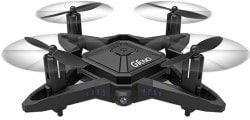 Mini Foldable Drone with Camera FPV Quadcopter Gteng T911W Hover Auto Take Off / Landing - Black
