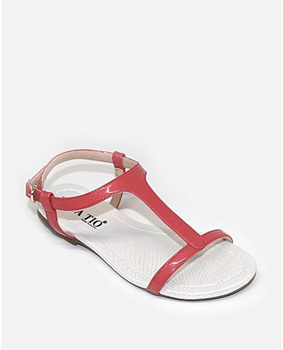 Tata Tio Ankle Strap Sandals - Pink