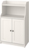 HAUGA Cabinet with 2 doors - white 70x116 cm