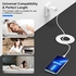 USB C Charging Connector 20W Power Adapter Fast Charger Type C Charger with 6.6ft Lightning Cable for iPhone 13/13Pro/13 Pro Max/12/11/XR/XS Max/X/8/7/6 Plus,SE