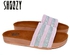 Shoozy Fashionable Slippers - Pink / Silver