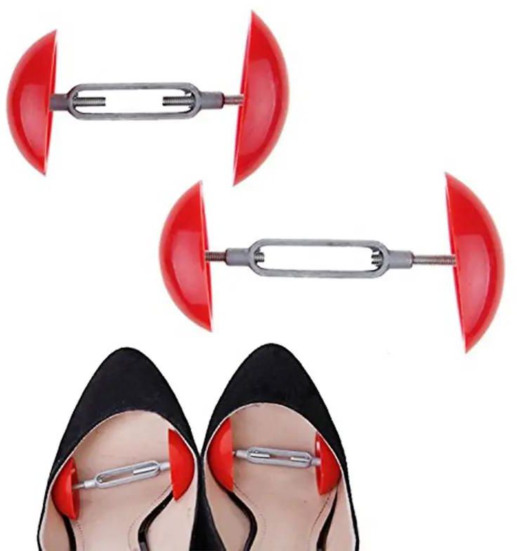 Adjustable High Heel Boot Shoe Trees Shoe Stretchers Expander Shapers Width Extenders  Shoes red one size