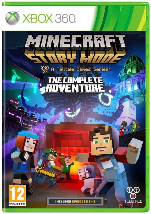 Minecraft Story Mode Complete Adventure Xbox 360 by Telltale Games