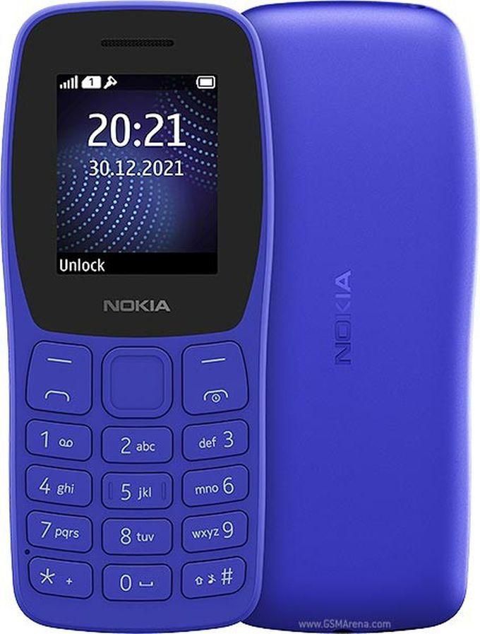 Nokia 105 Dual Sim - Mobile Phone - Blue