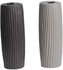 Sirocco Ceramic Vase -Small- Brown