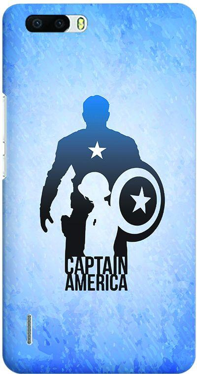 Stylizedd Huawei Honor 6 Plus Slim Snap Case Matte Finish - Steve Roger Vs Captain America