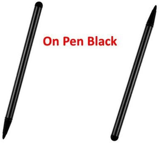 2 In 1 Stylus Pen For Smartphones - Black