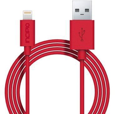 Incipio LIGHTNING CHARGE/SYNC CABLE Red