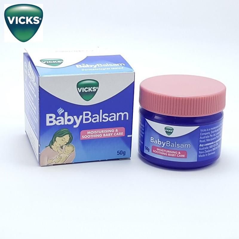 Vicks Baby Balsam 50g (Moisturing &amp; Soothing Baby Care)