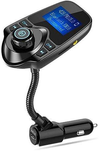 Hands-free Bluetooth Car Kit MP3 Player FM Transmitter USB Car Charger 2018