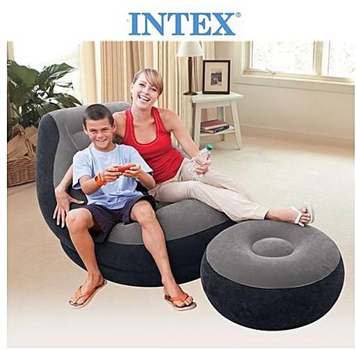 Intex Intex Inflatable Chair With Foot Rest And Free Pump Price