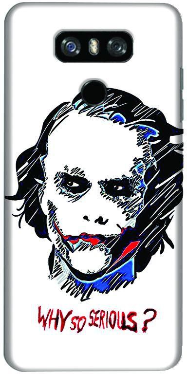 Stylizedd LG G6 Slim Snap Case Cover Matte Finish - Why so Serious