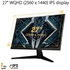 ASUS TUF Gaming 27" 2K HDR Monitor (VG27AQ1A) - QHD (2560 x 1440), IPS, 170Hz (Supports 144Hz), 1ms, Extreme Low Motion Blur, Speaker, G-SYNC Compatible, VESA Mountable, DisplayPort, HDMI