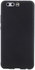 For Huawei P10 - Matte Anti-fingerprint TPU Phone Cover - Black