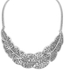 Fantastic Flower Women Statement Collar Chain Zinc Alloy Pendant Necklace jewelry Silver Leaves Choker Colar Women-Gold