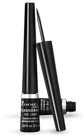 Rimmel London, Exaggerate Liquid Eyeliner, Black 2.5 ml