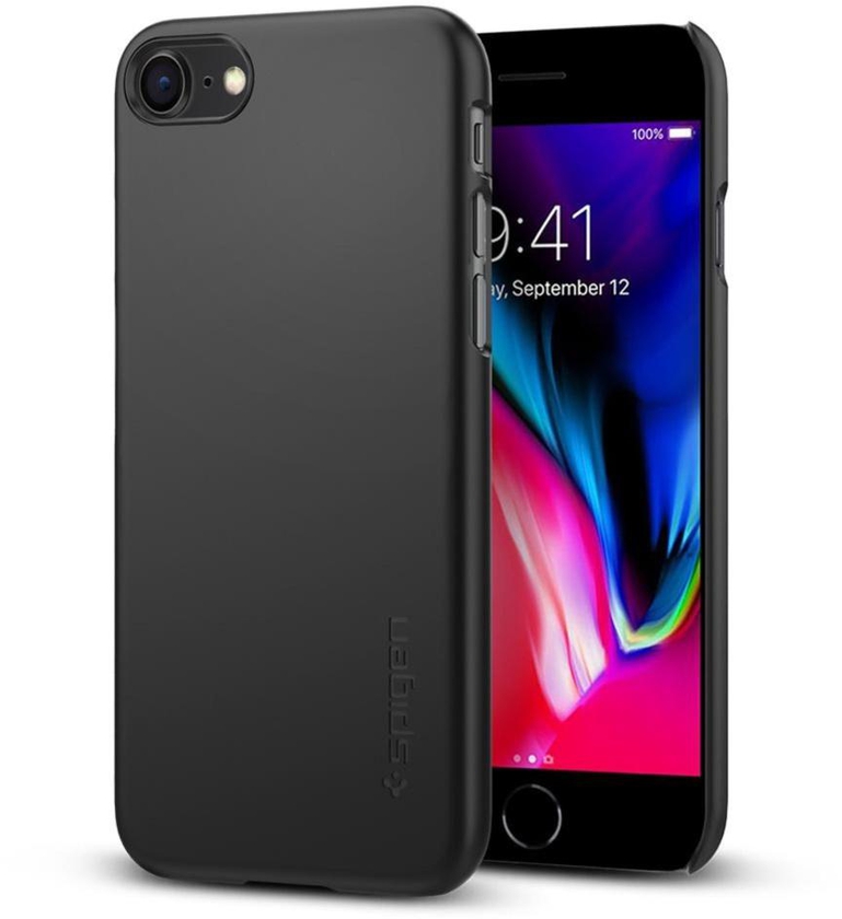 Spigen Thin Fit Protective Case for Apple iPhone 8 (Black)