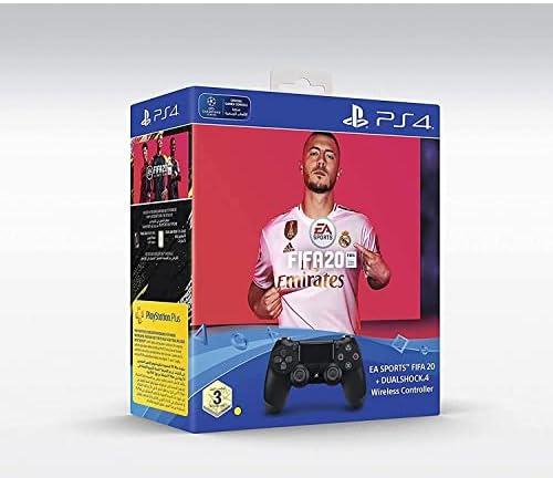 FIFA 20 (PS4) with DualShock 4 Controller and 14 Days PS Plus Subscription