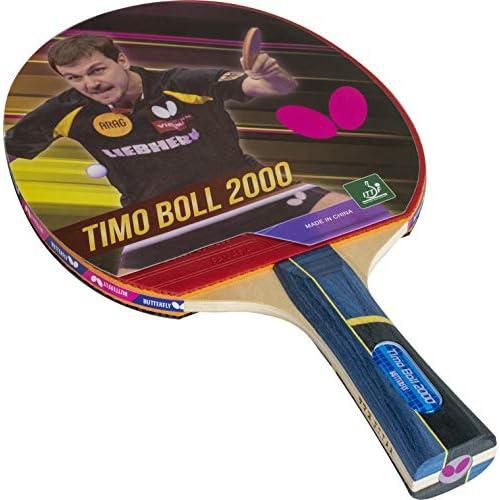 Butterfly Timo Boll Shakehand Ping Pong Paddle - Good Speed And Spin With Superb Control - Japan Series - Recommended For Beginning Level Players - International Table Tennis Federation Approved