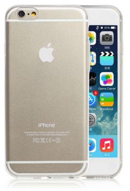Generic Silicone Ultra-Thin Case for Apple iPhone 6 Plus/iPhone 6S Plus - Transparent