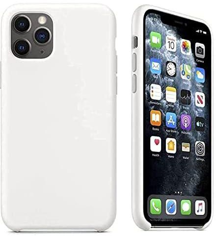 Back Cover Silicon Case For Apple iphone 11 Pro Max - White