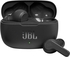JBL JBL Wave200 True Wireless Earbud Headphones, Deep Powerful Bass, 20H Battery, Dual Connect, Hand-Free Call, Voice Assistant, Comfortable Fit, IPX2 Sweatproof, Pocket Friendly - Black, JBLW200TWSBLK