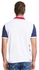 U S Polo Assn - Men Polo shirt - Navy/White - M