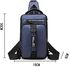 Three-in-one youth chest bag, cross backpack and one shoulder, waterproof for travel, rides and work