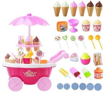36-Piece Candy Ice Cream Car Toys Set