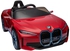 MYTS - Licensed 12V Bmw i4 Kids Car - Red- Babystore.ae