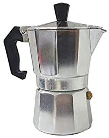 Stove Top Moka Pot/Stove Top Espresso Maker 2 Cups Silver