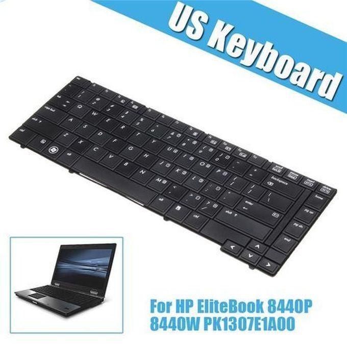 New US Keyboard For HP EliteBook 8440P 8440W BLACK