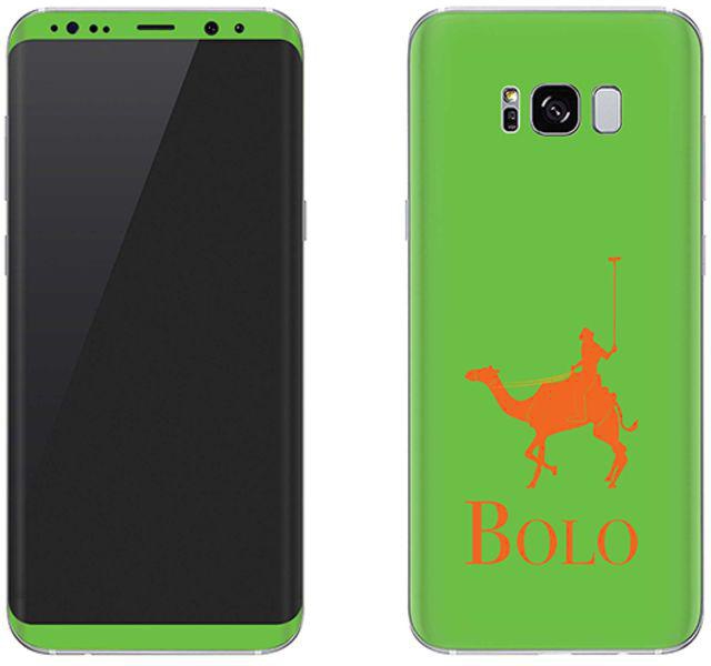 Vinyl Skin Decal For Samsung Galaxy S8 Plus BOLO Green
