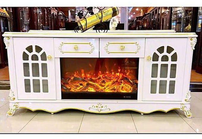 Crafted Royal Electric Fire Display Tv Stand With Drawers
