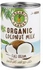 Organic larder organic coconut milk full cream 400 ml
