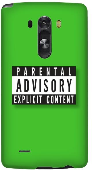 Stylizedd LG G3 Premium Slim Snap case cover Matte Finish - Explicit Content