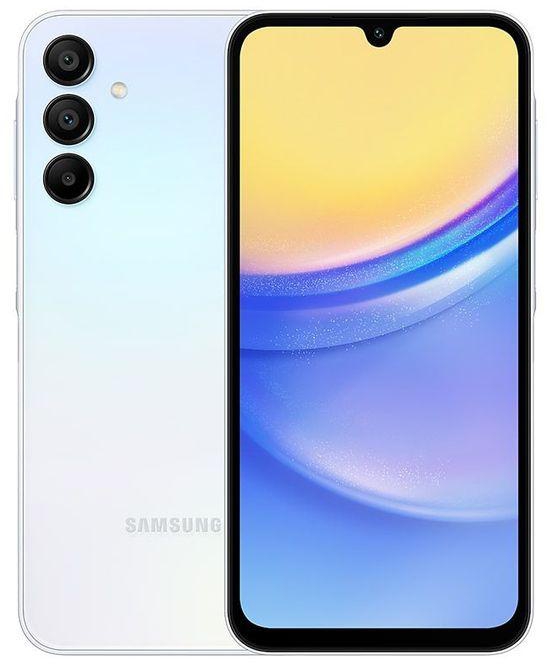 Samsung A15 - 6.5-Inch 128GB/6GB Dual SIM 4G Mobile Phone - Light Blue