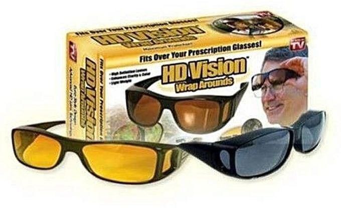 2 IN 1 HD Vision Night Driving Vision Sunglasses