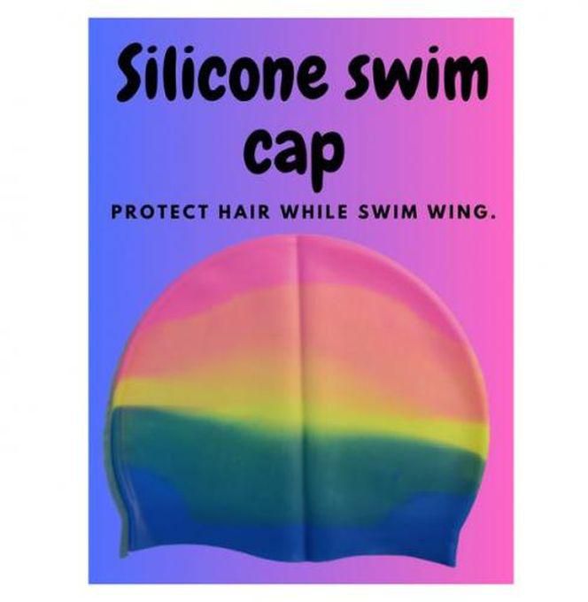 Silicone Swimming Cap - Free Size