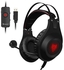 N2 USB Over-Ear Wired Gaming Headphone With Mic LED Light